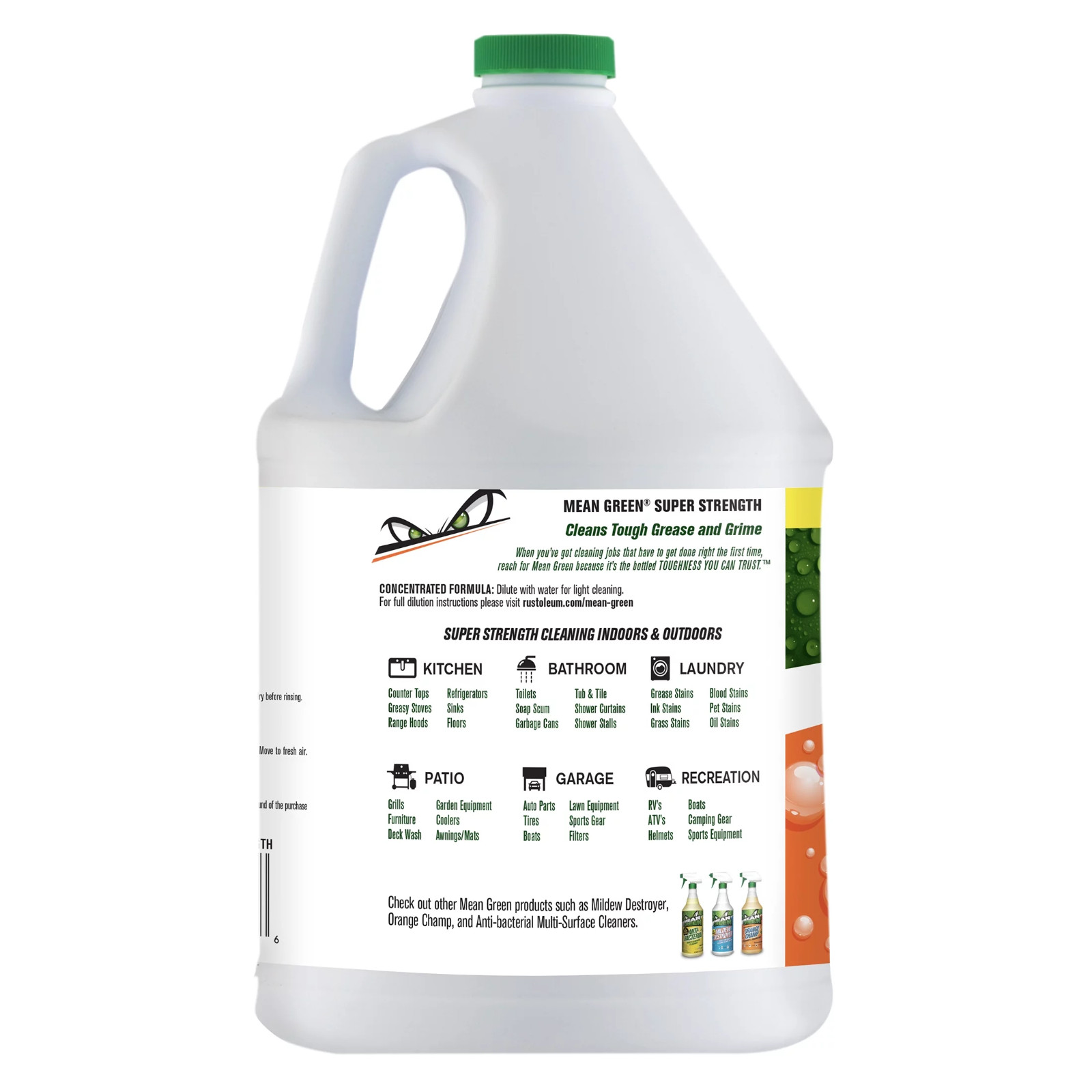 Mean Green Super Strength Cleaner & Degreaser, 128 Ounce