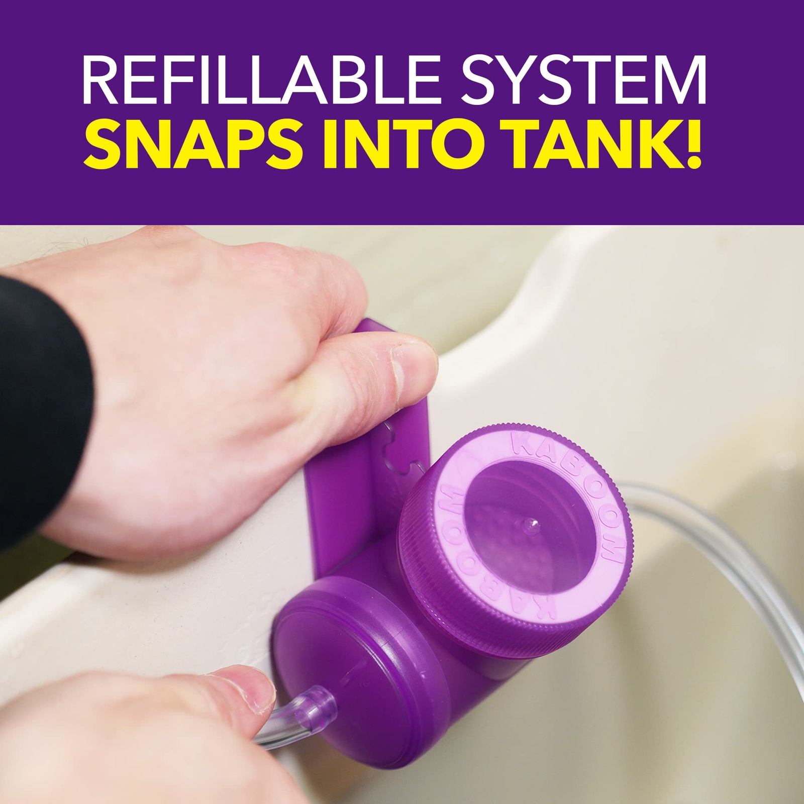Free! Toilet Bowl Cleaner System Cleans To 6 Months w/ 2 Refills