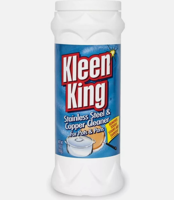 King Kleen Stainless Steel Cookware Cleaner and Copper Cleaner (14 Oz, 1 Pack)
