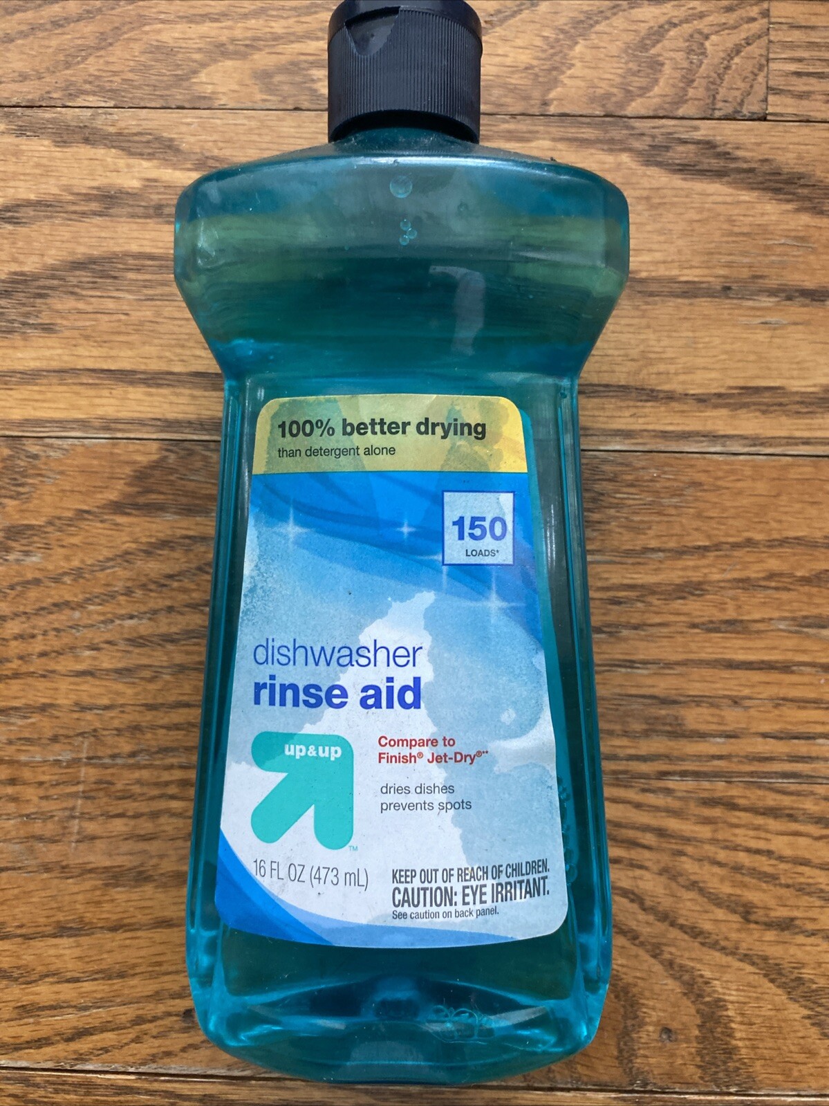 2 Pack – Up & Up Dishwasher Rinse Aid – Compare To Finish Jet Dry – 16 Oz