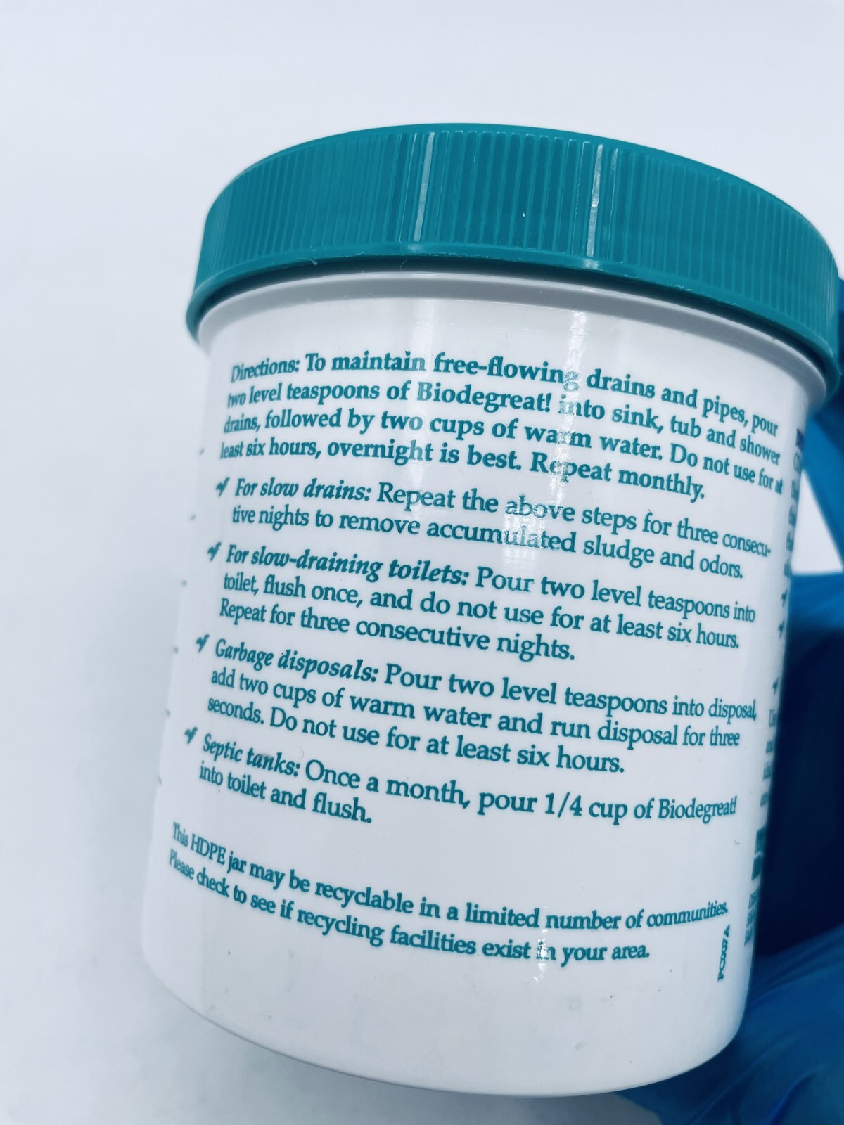 Shaklee Biodegreat Concentrated Drain Build-Up Remover for Tub & Shower (7.4 oz)