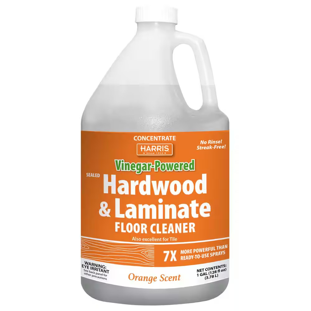 128 Oz. Vinegar-Powered Sealed Hardwood and Laminate Floor Cleaner with Orange S