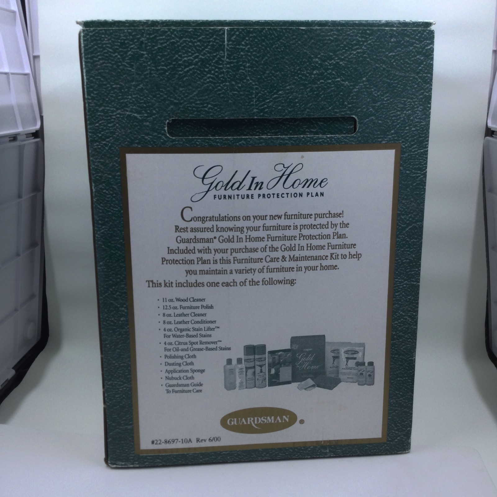 Vintage Guardsman Gold in Home Furniture Protection Plan Care & Maintenance Kit