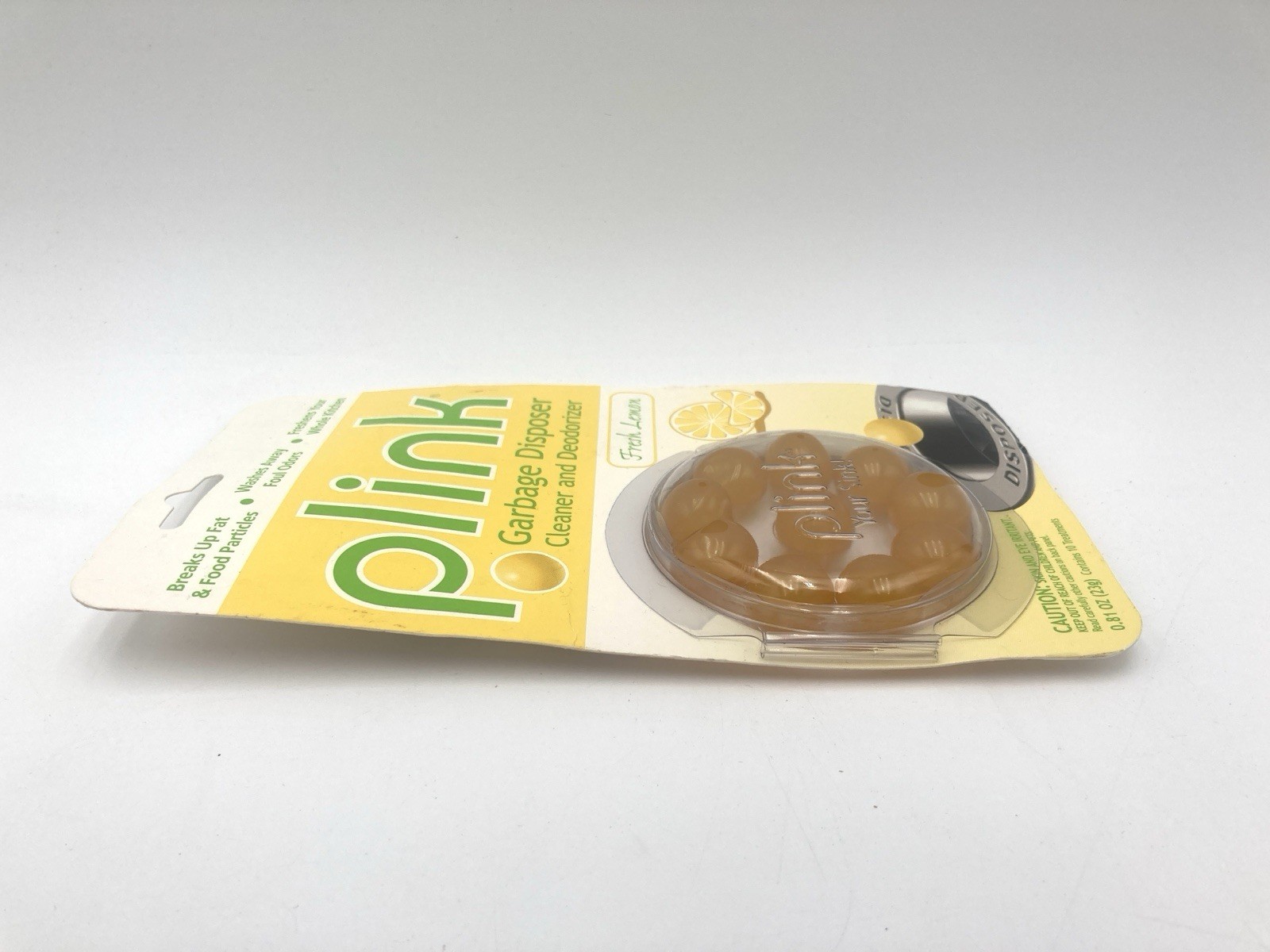 Plink Lemon Scent Garbage Disposal Sink Cleaner Deodorizer