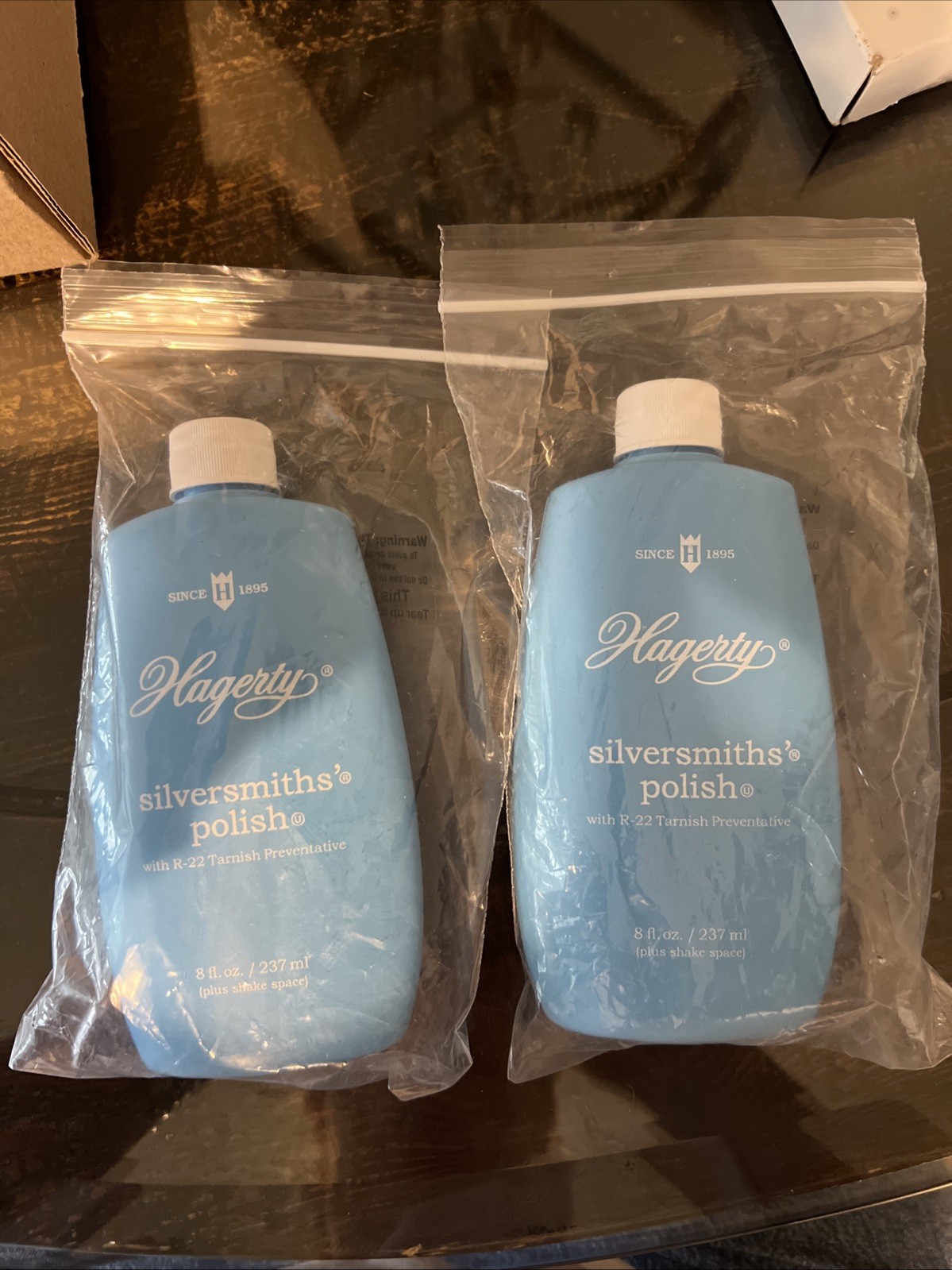 2 Pack 8 oz Hagerty Silversmiths’ Polish Professional Silver Cleaner & Tarnish