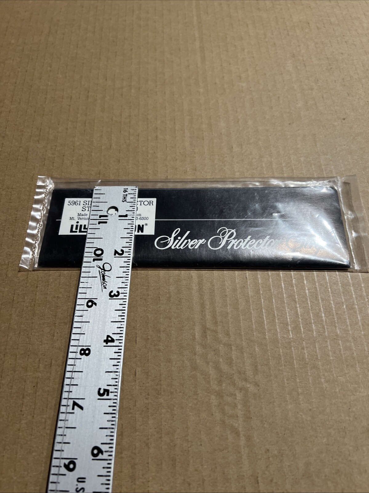 Lillian Vernon Silver Protector Strips – Set Of 10 – Sealed