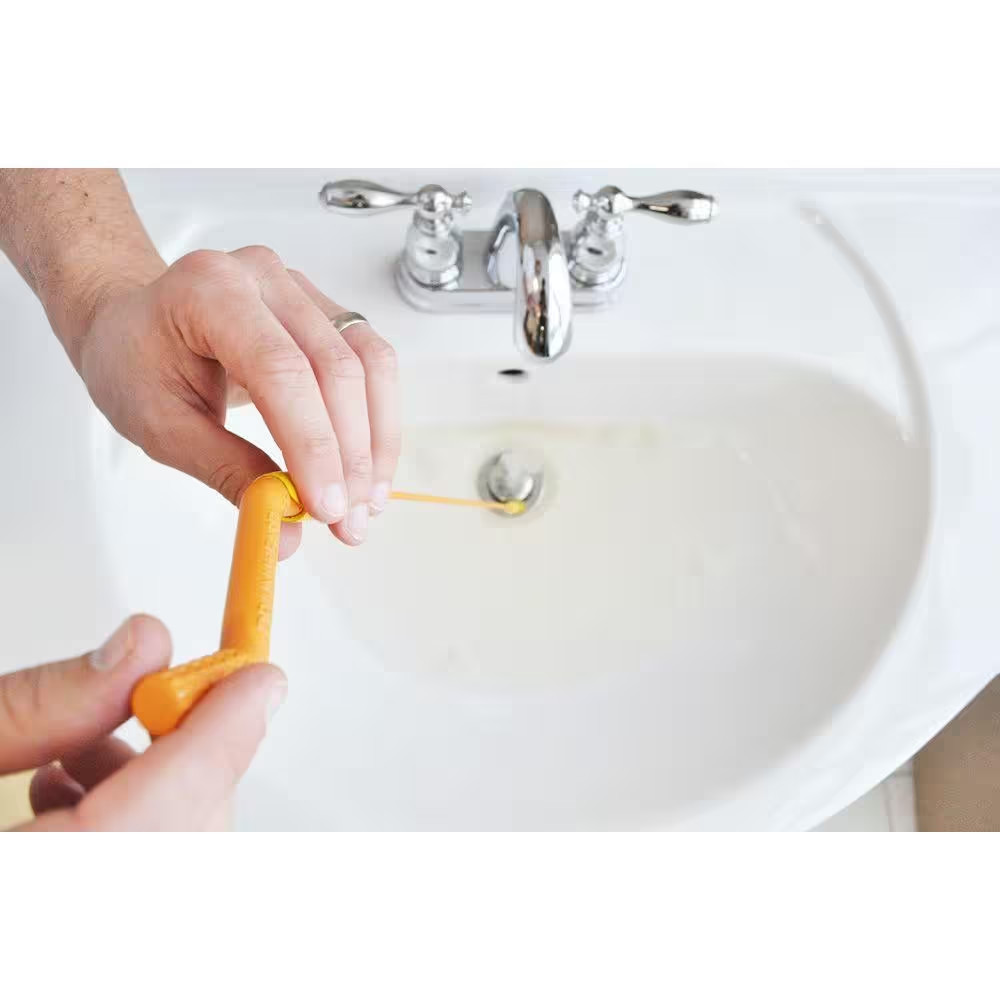 Drain Weasel Hair Clog Tool Starter Kit for Drain Cleaning (3-Piece)