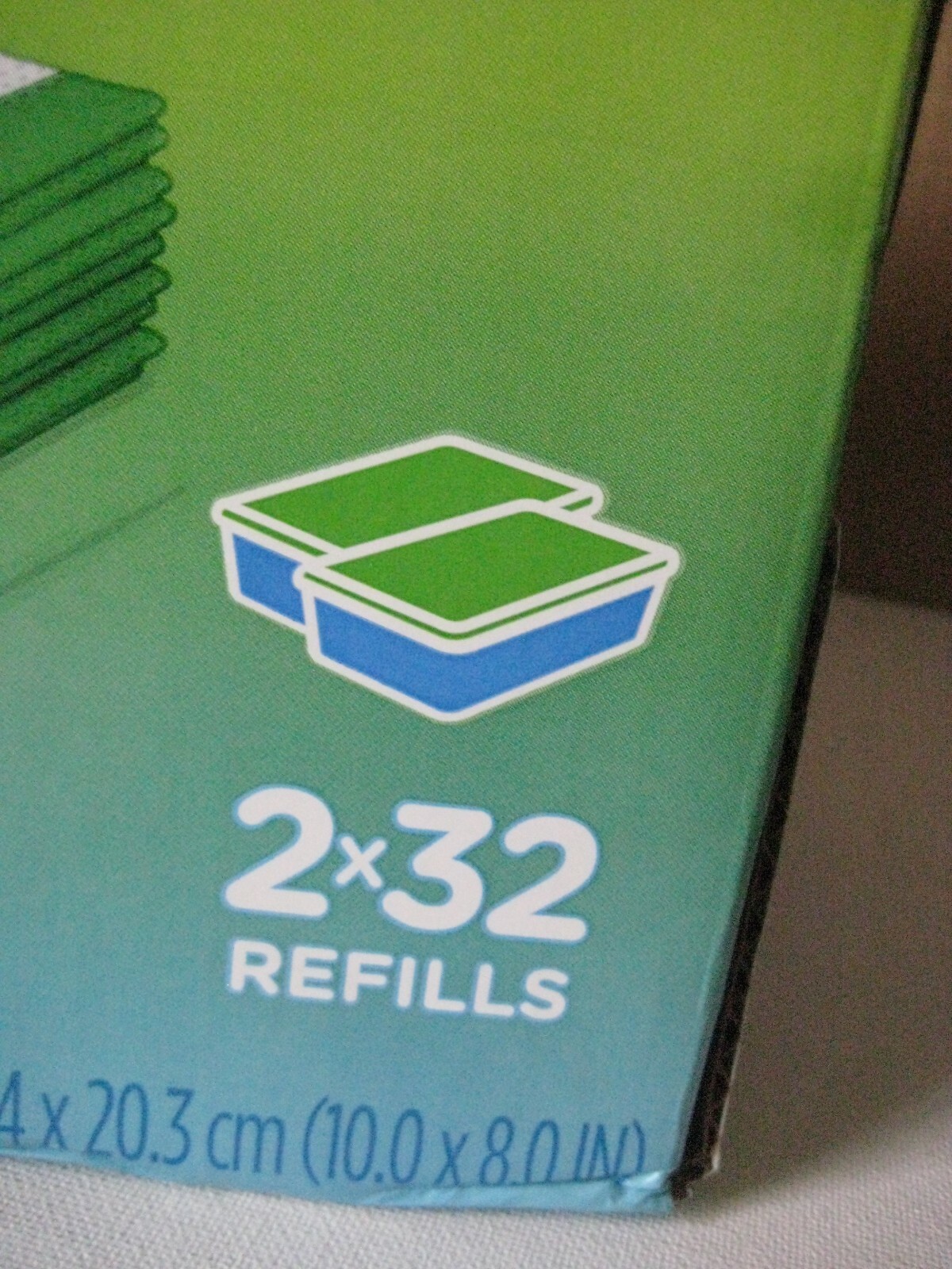 Swiffer Sweeper Wet Mopping Cloths Refills Open Window Fresh 32 Count Pack of 2
