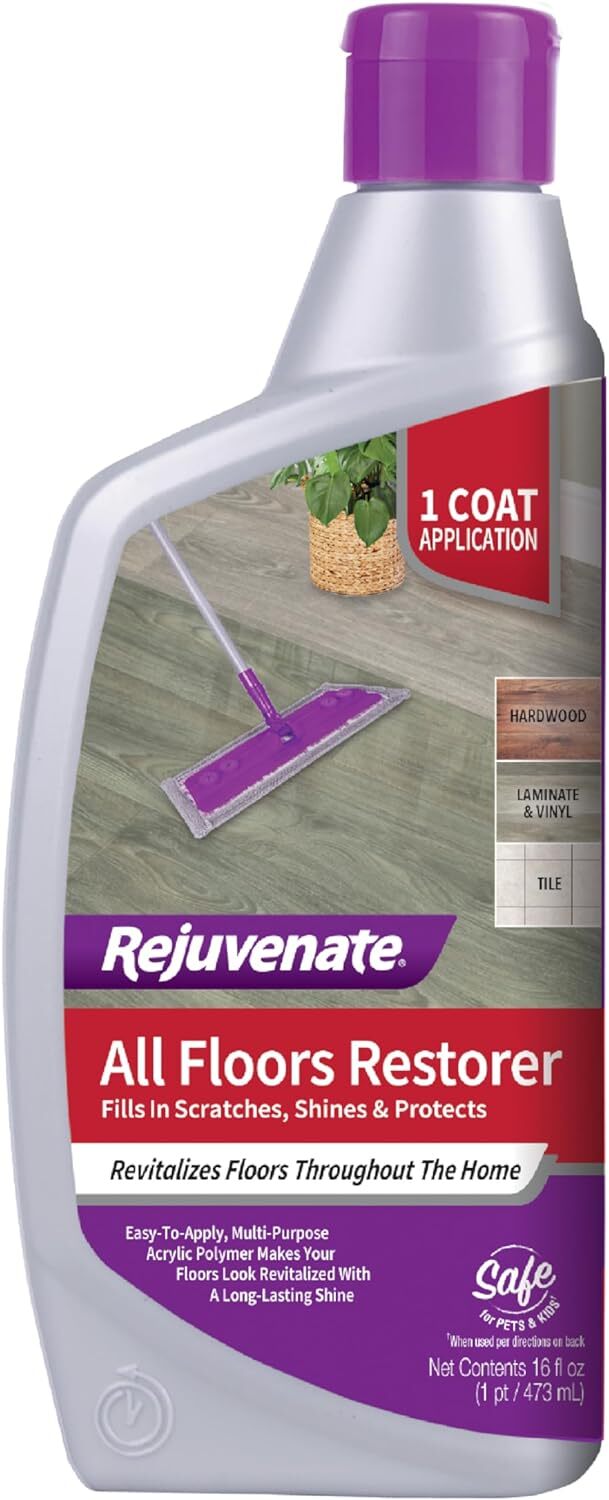 Rejuvenate All Floors Restorer Fills in Scratches – Protects and Restores Shine
