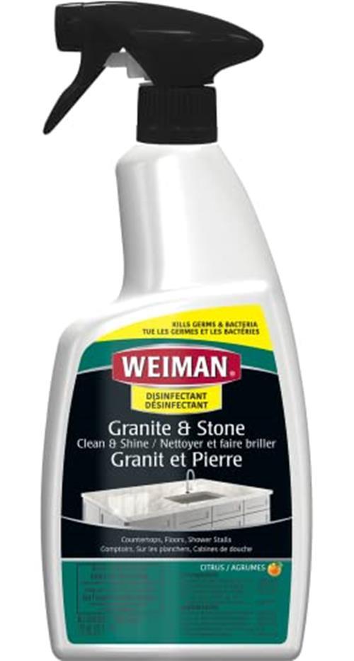 Weiman Granite Cleaner and Polish – 12 Fluid Ounce – Enhances Assorted Sizes