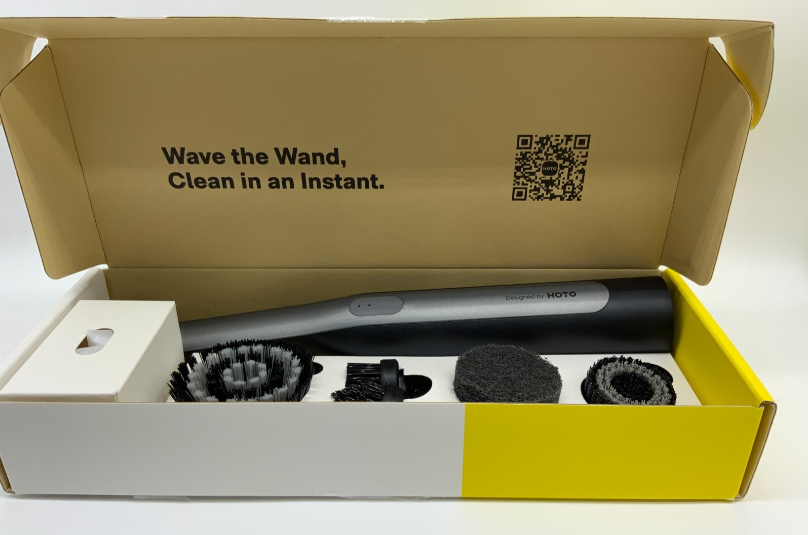 HOTO Cordless Spin Scrubber 12-Piece Cleaning Kit | IPX7 Waterproof