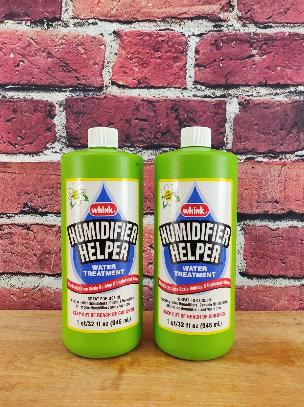 Whink Humidifier Helper Water Treatment, Pack Of 2