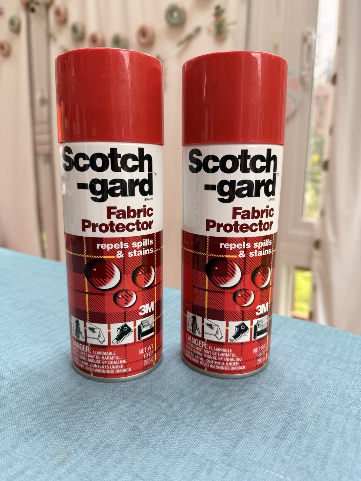 2 Scotchgard 3M FABRIC PROTECTOR Scotchguard 14 oz Vintage 1992 Old Formula NOS