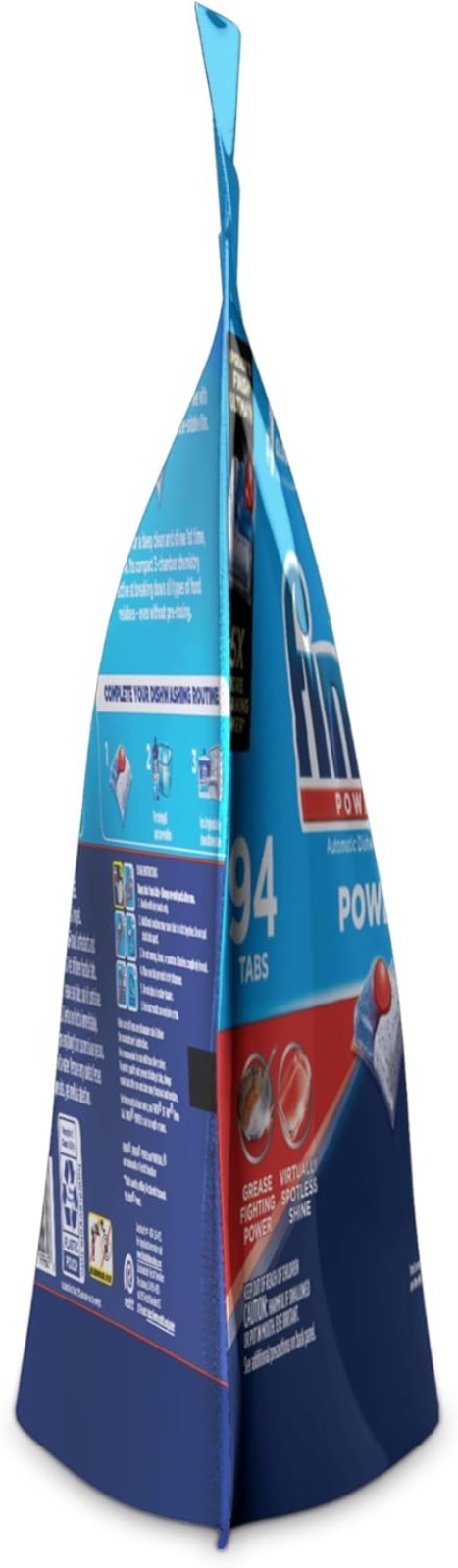 Power Dishwasher Pods, 94 Count – Streak-Free Shine with No Rinse Needed