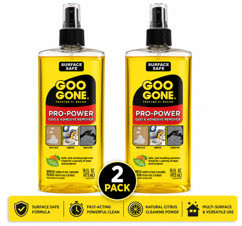 ( 2 pack ) Pro-Power Goo & Adhesive Remover Pump Spray, 16 Oz