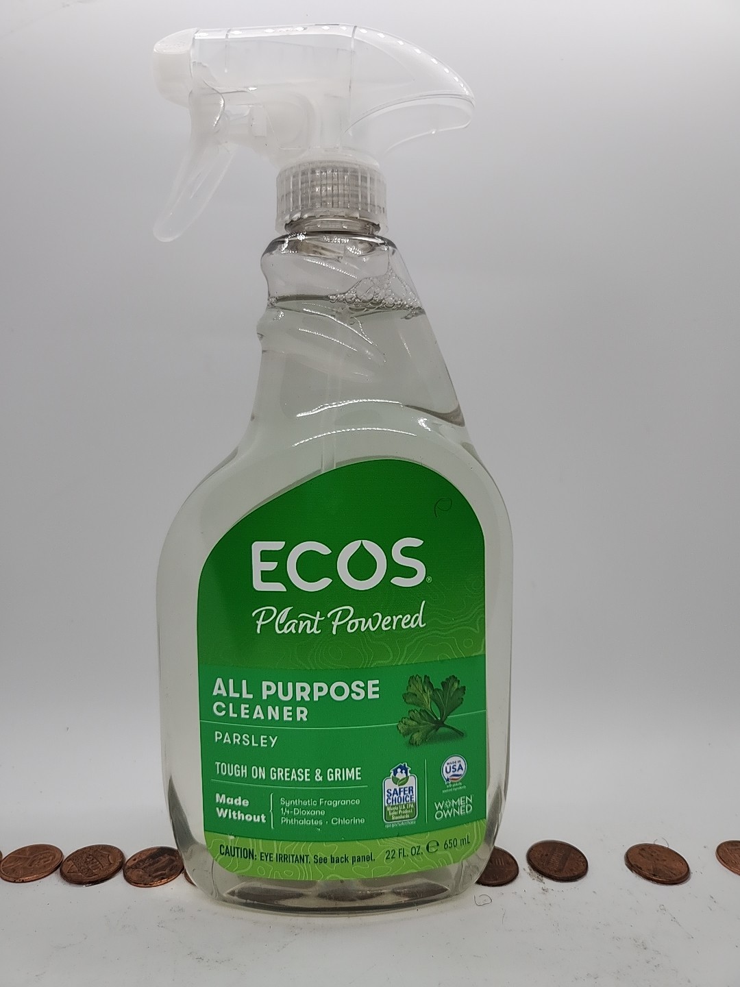 Earth Friendly Products Ecos Plant Powered All Purpose Cleaner – Parsley