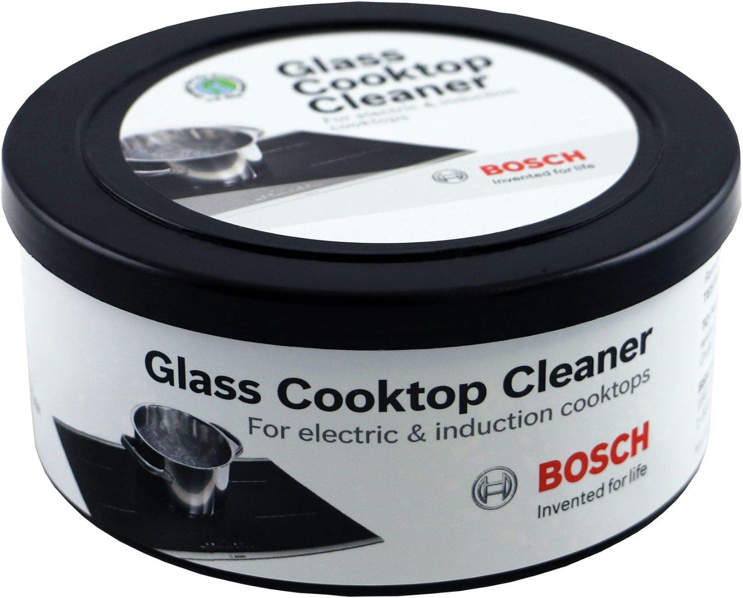 Bosch 12010030 Glass Cooktop Cleaner For Electric & Induction Cooktops Set of 2