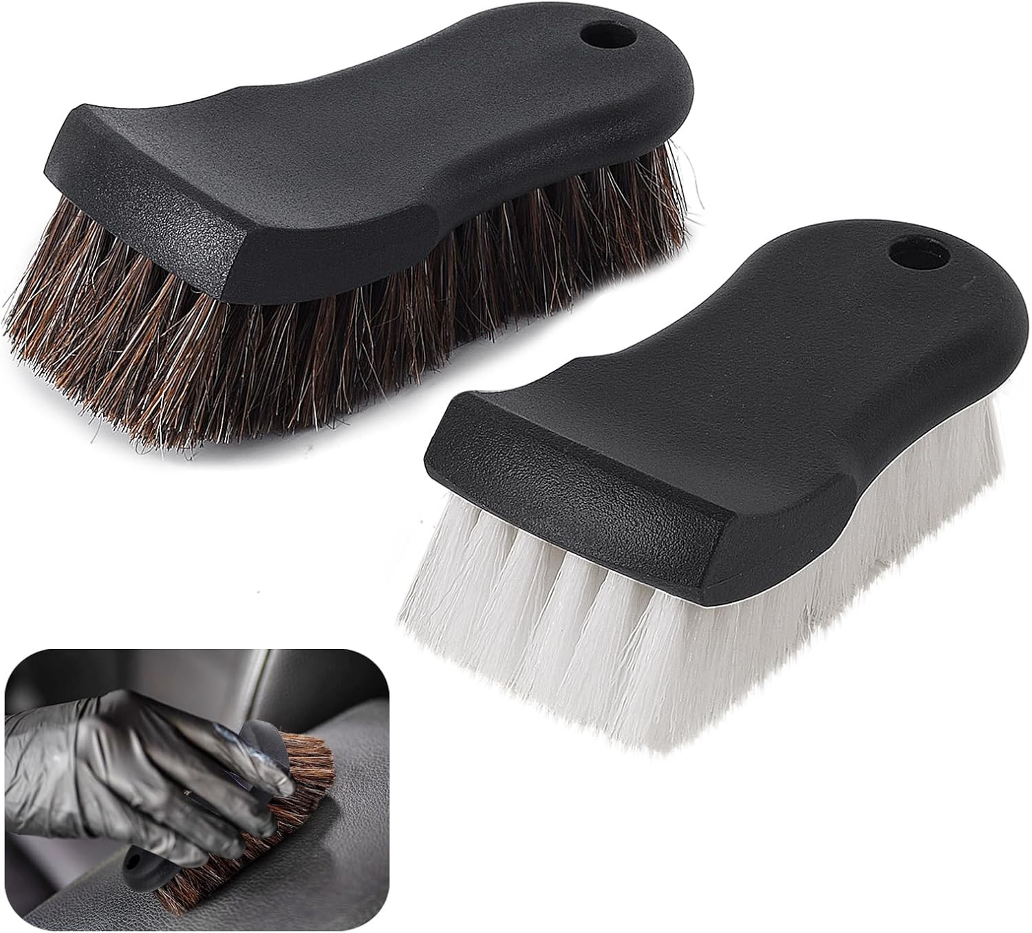 Upholstery Brush, Upholstery Brush Set, Leather Cleaning Brush, Carpet Brush Ca