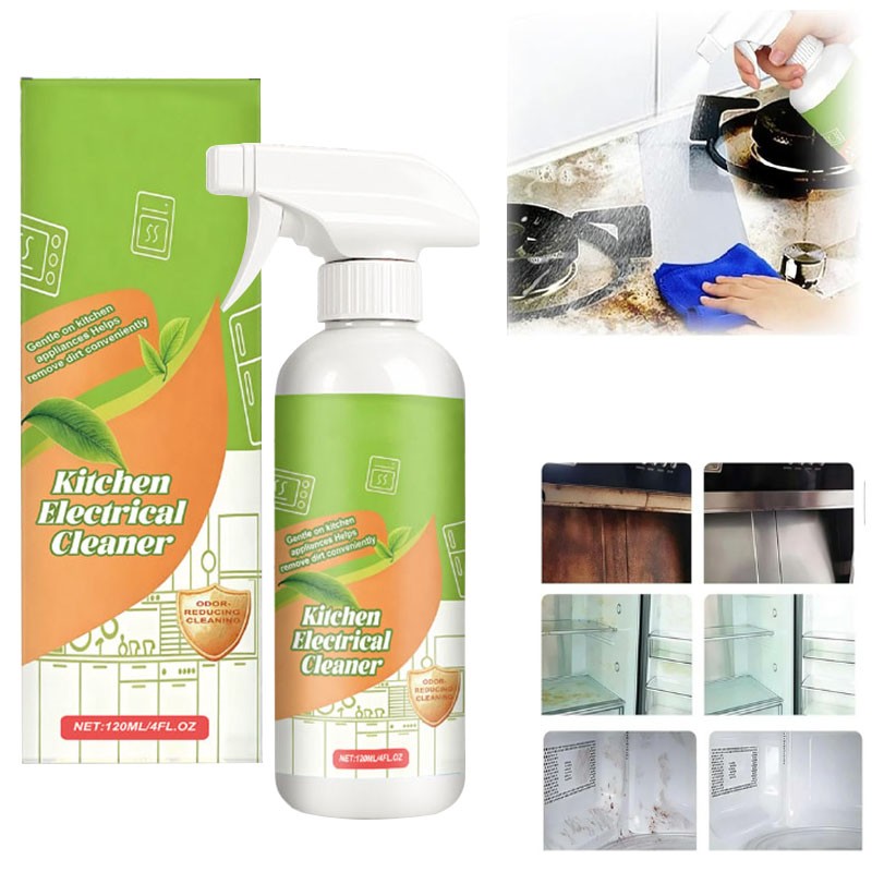2 PCS Electrolyzed Ion Kitchen Cleaner Spray, Cleanse Kitchen Appliance Cleaner