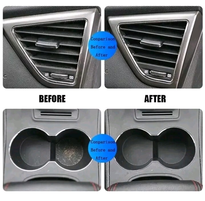 2 Cleaning Gel for Car Kit Dust Car Crevice Cleaner Air Vent Removal Putty