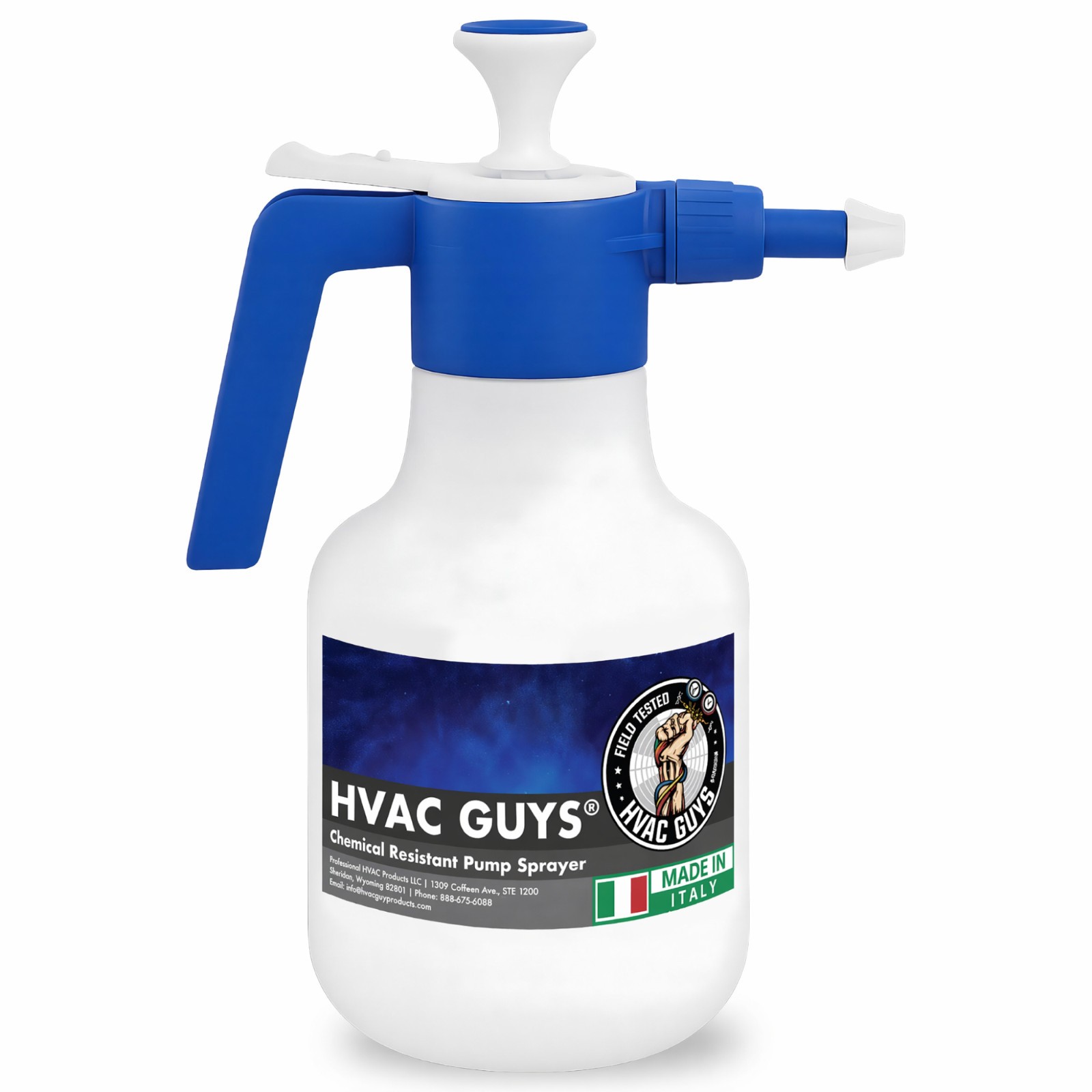 HVAC Guys Dura-Spray Coil Cleaner Pump Sprayer | Handheld Chemical Pump Sprayer