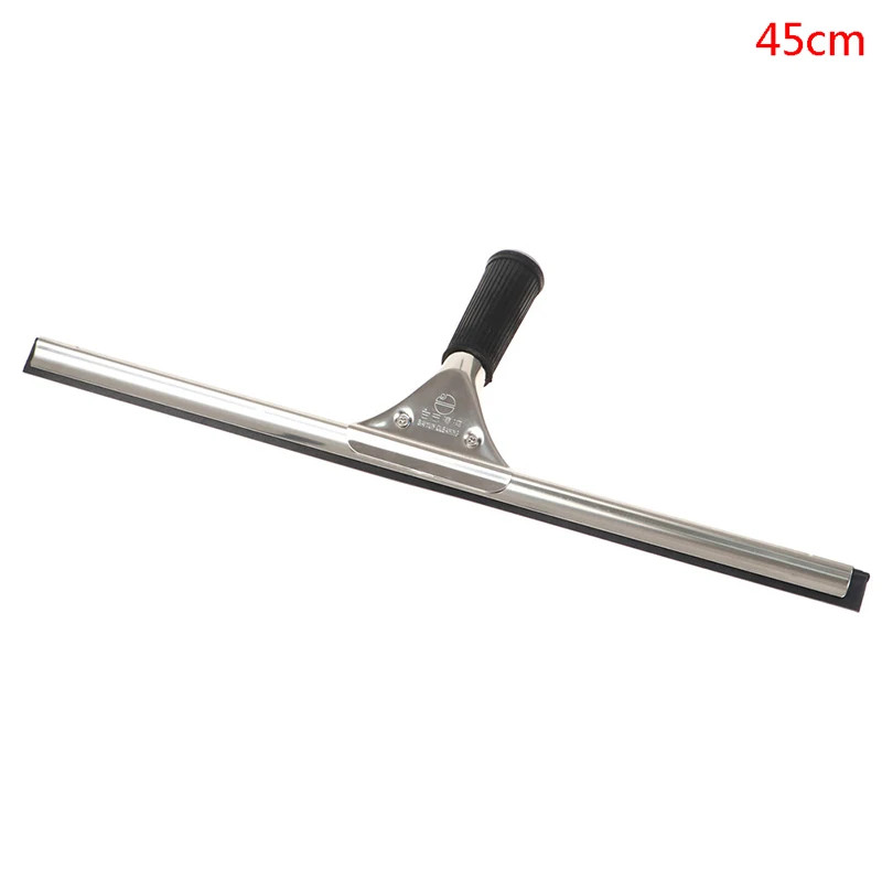 Glass Wiper Bathroom Mirror Cleaner Silicone Blade Car Shower Window Squeegee
