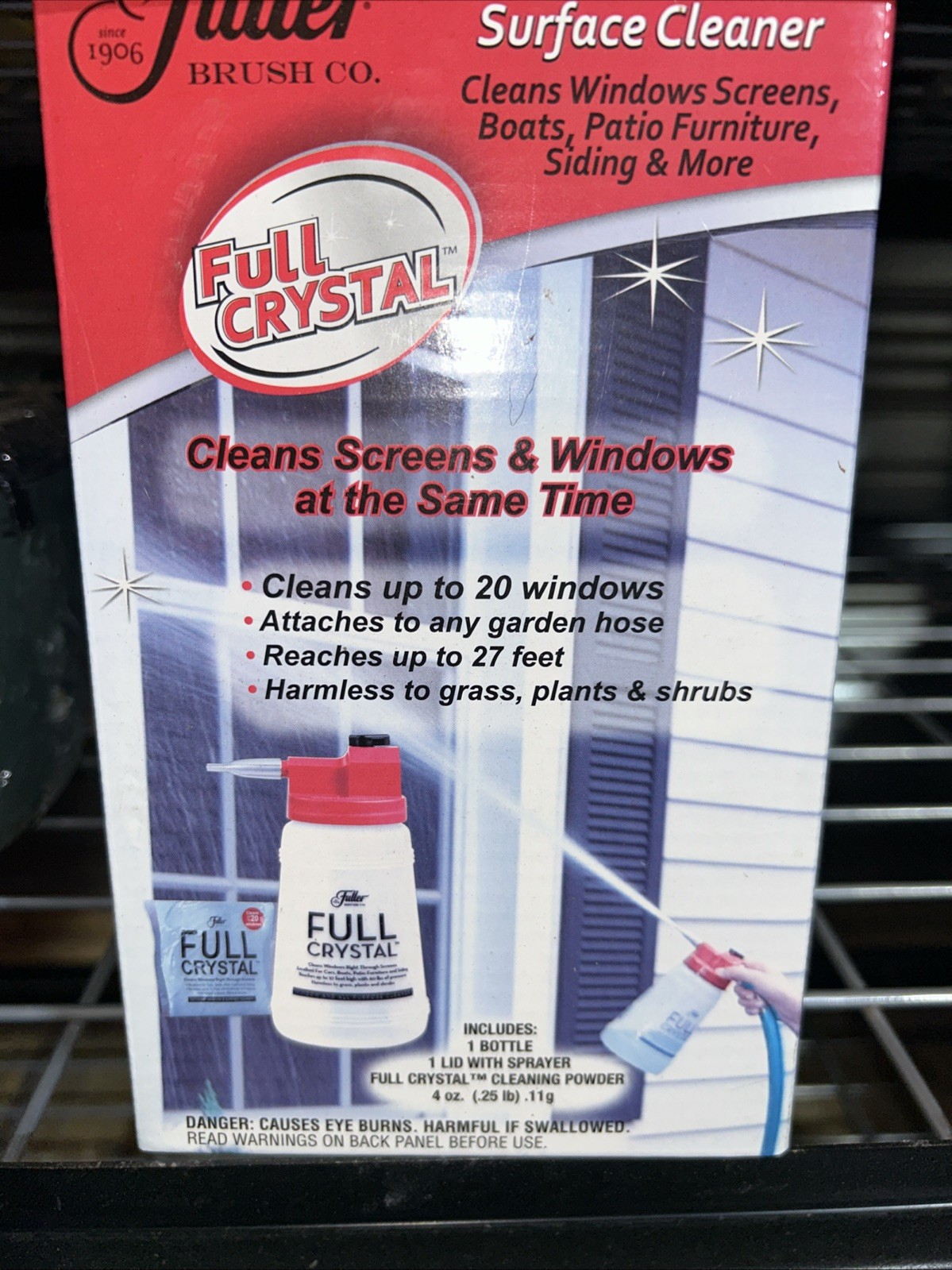 Fuller Brush FBFC-6 Full Crystal Window and Outdoor Surface Cleaner