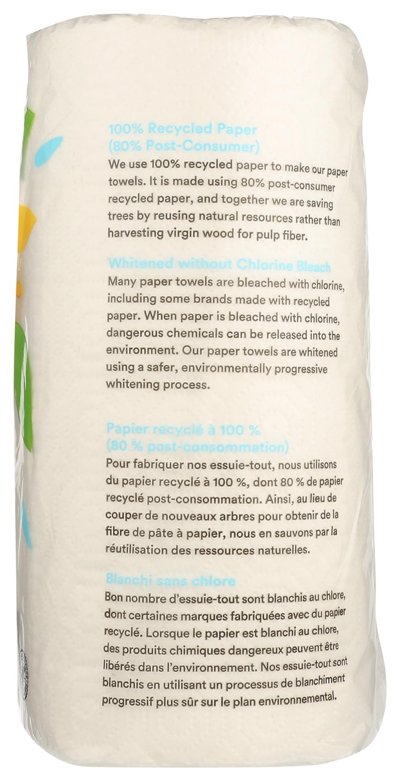 365 By WFM, 100% Recycled Jumbo Paper Towels, 135 Sheets Per Roll,3 Count-1 Box