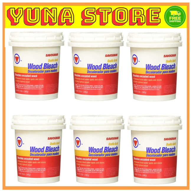10501 Wood Bleach, 12 Oz, 6 Pack
