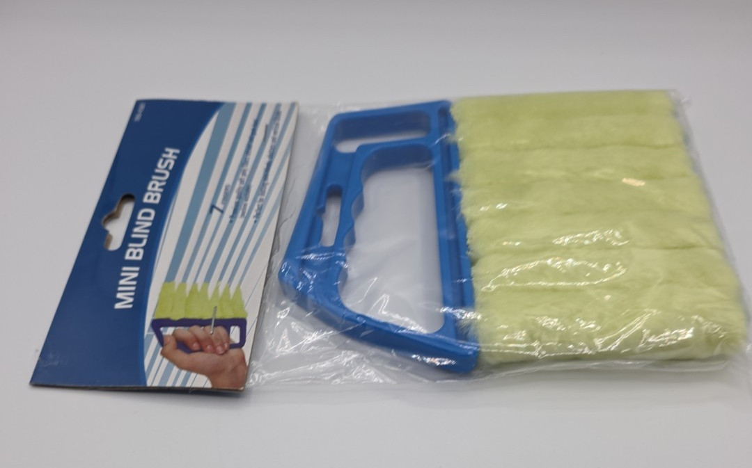 Window Venetian 7 Finger Dusting Cleaner Tool Mini Blind Duster Brush Dust..
