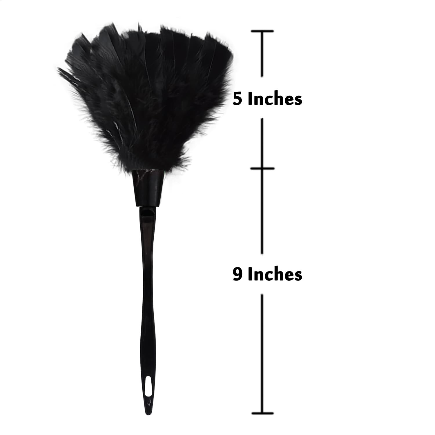 2 Pcs Turkey Feather Dusters For, Cleaning Home Blinds Kitchen, Car Office