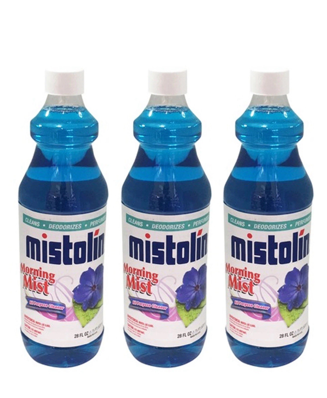 3 Pack Mistolin All Purpose Cleaning Solution Morning Mist (Rocio) 28 fl oz