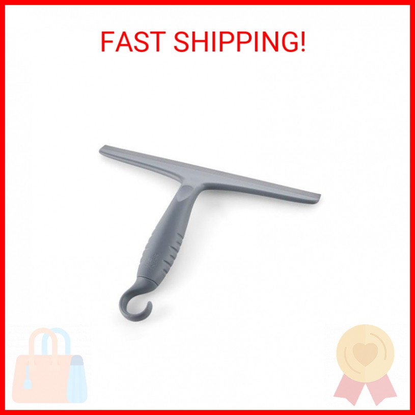 Full Circle Clean Ocean Squeegee – Recycled Plastic Shower & Glass Squeegee for