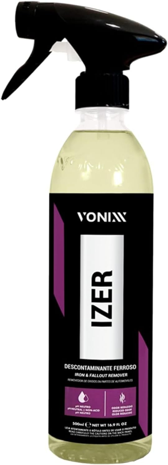 Vonixx Izer Iron Remover Spray | pH-Neutral, Non-Acidic Formula | Easy Applicati