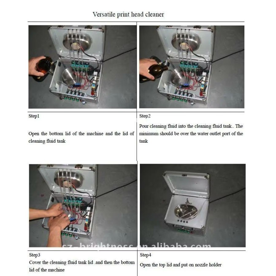 110V / 220V Printhead Ultrasonic Cleaner for Epson Indoor / Outdoor
