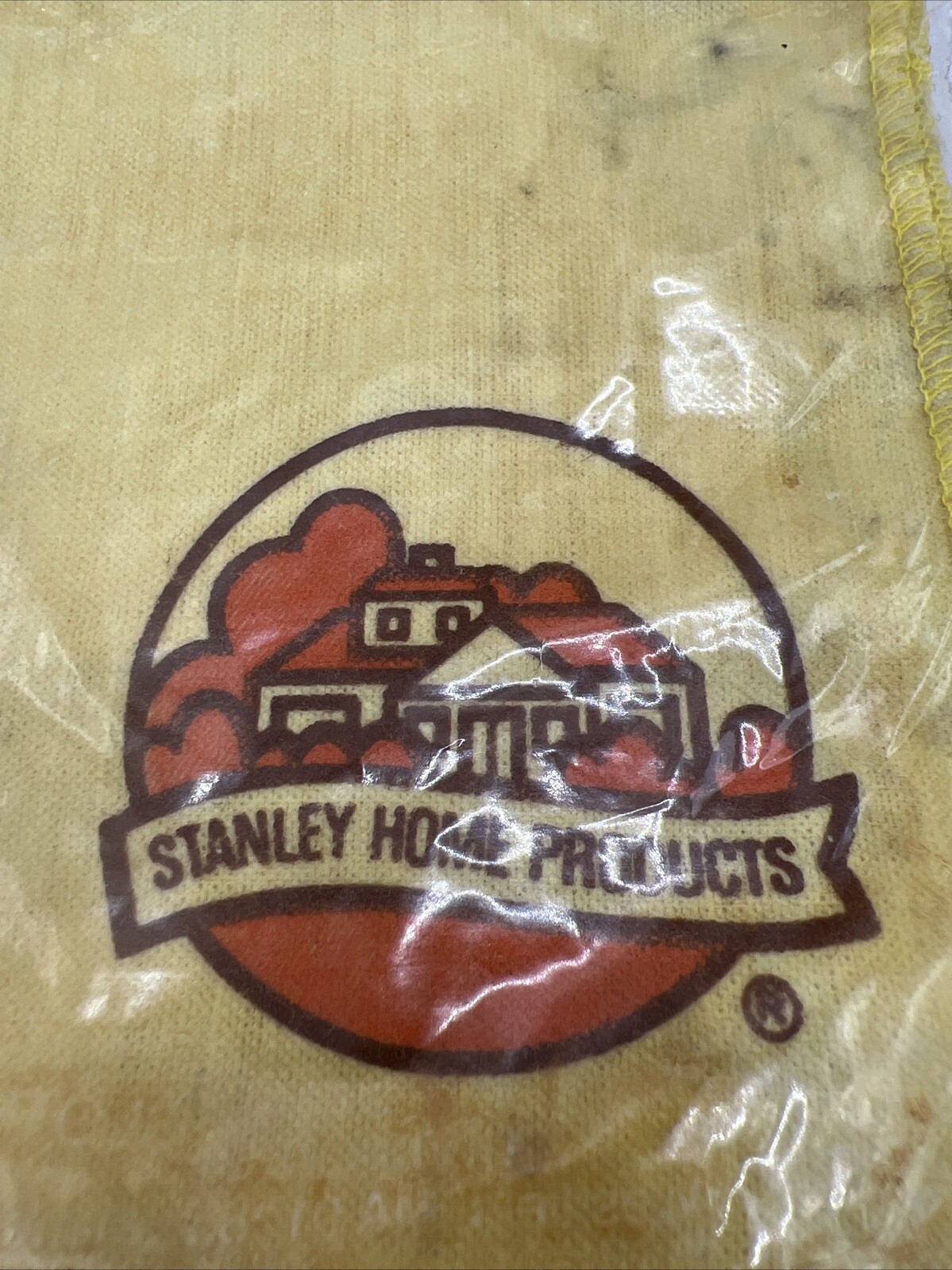 Vintage Stanley Home Products EZ Clean Dust Cloth Lemon Scented Sealed Package