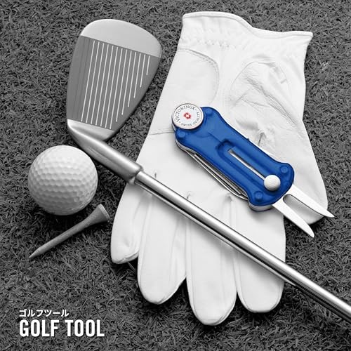 Victorinox Golf Tool Translucent Blue Multi Tool Ball Marker 0.7052.T2 R8070719