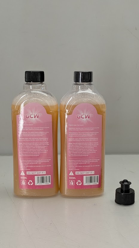Pack of 2 GCW 500ml All Purpose Liquid Floor Cleaner Floor Bathroom Sakura Scent
