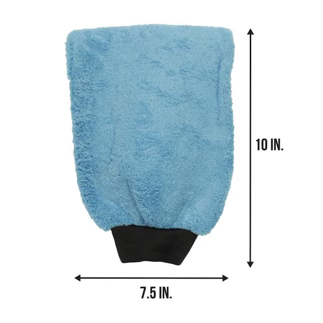 Viking Microfiber Wash Mitt 10 in x 8 in Long Pile Assorted Pack of 1