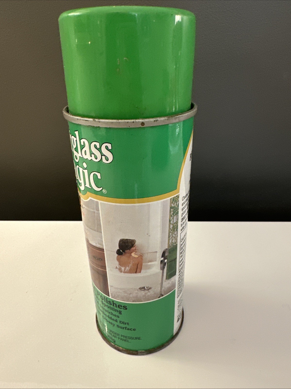 FIBERGLASS MAGIC Can Cleans & Polishes Fiberglass Surfaces 13oz 40% Full
