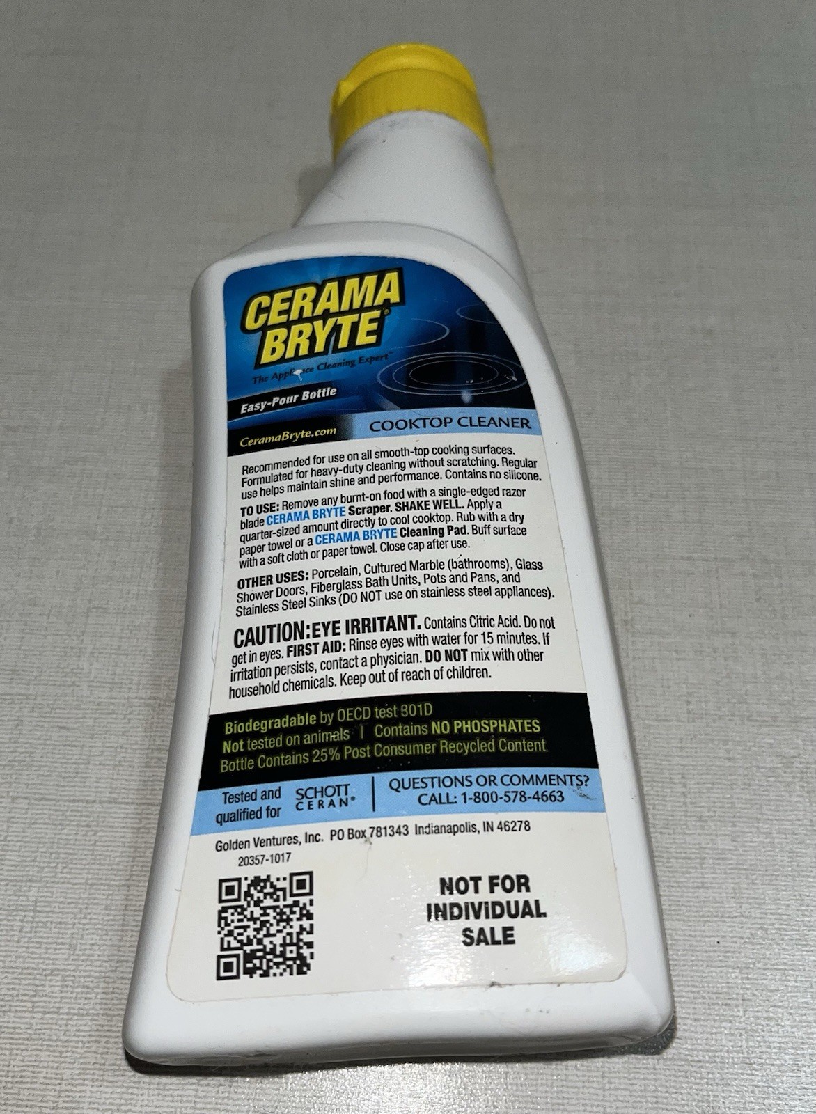 Cerama Bryte Cooktop Cleaner 10 WT OZ (284 G)