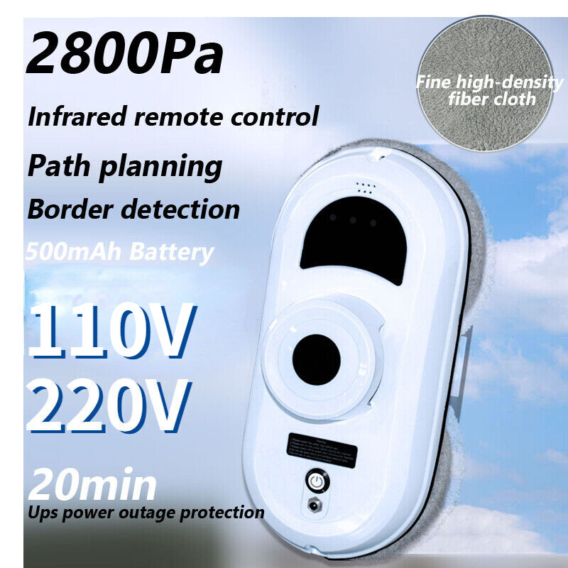 Cleaning Machine Automatic Remote Control Smart Window Cleaner Robot 220V/110V