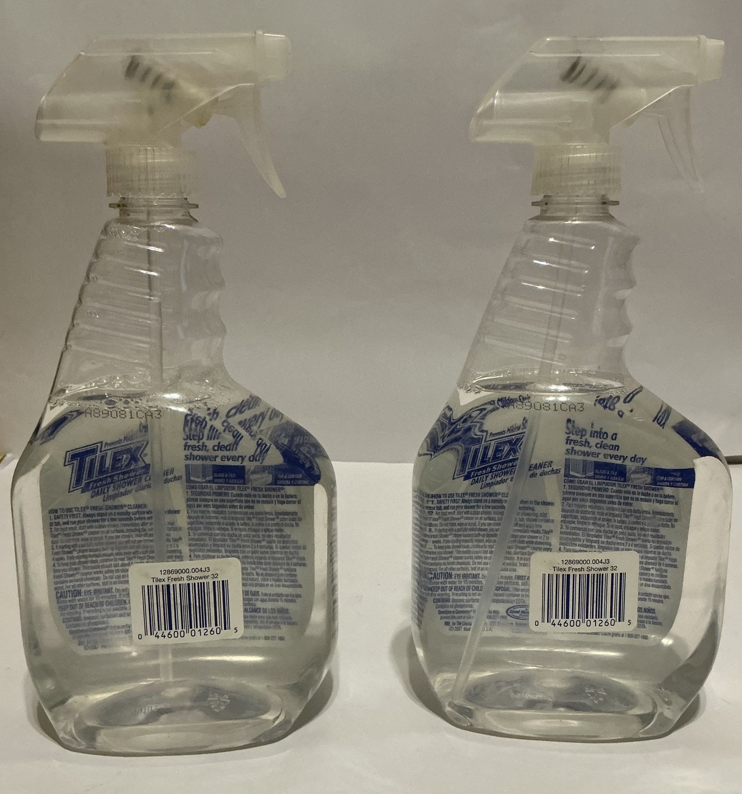 2x Vintage Tilex Fresh Shower Daily Shower Spray Cleaner Discontinued 32oz New