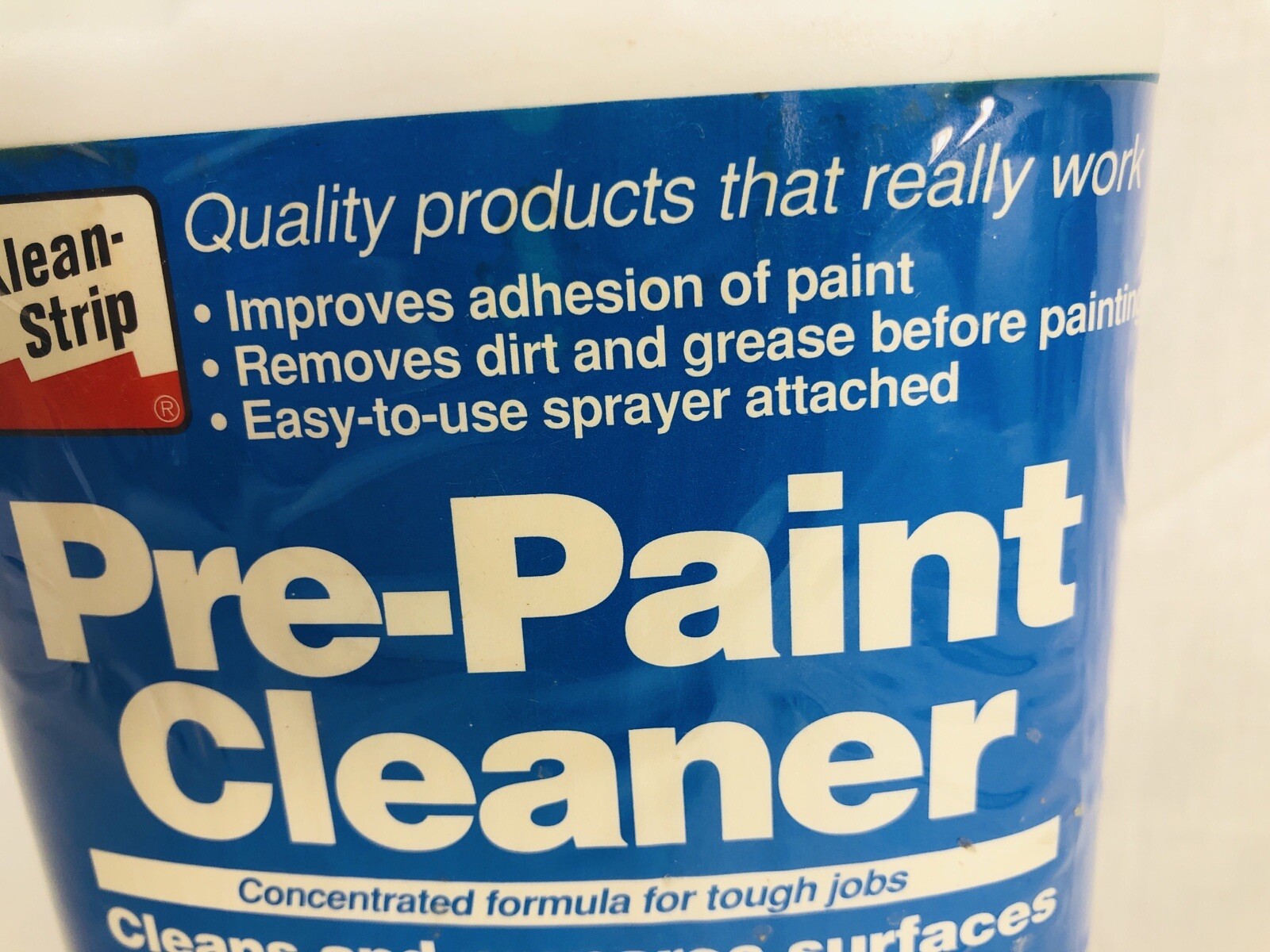 Klean Strip Pre Paint Cleaner Concentrated 32oz Removes Dirt And Grease