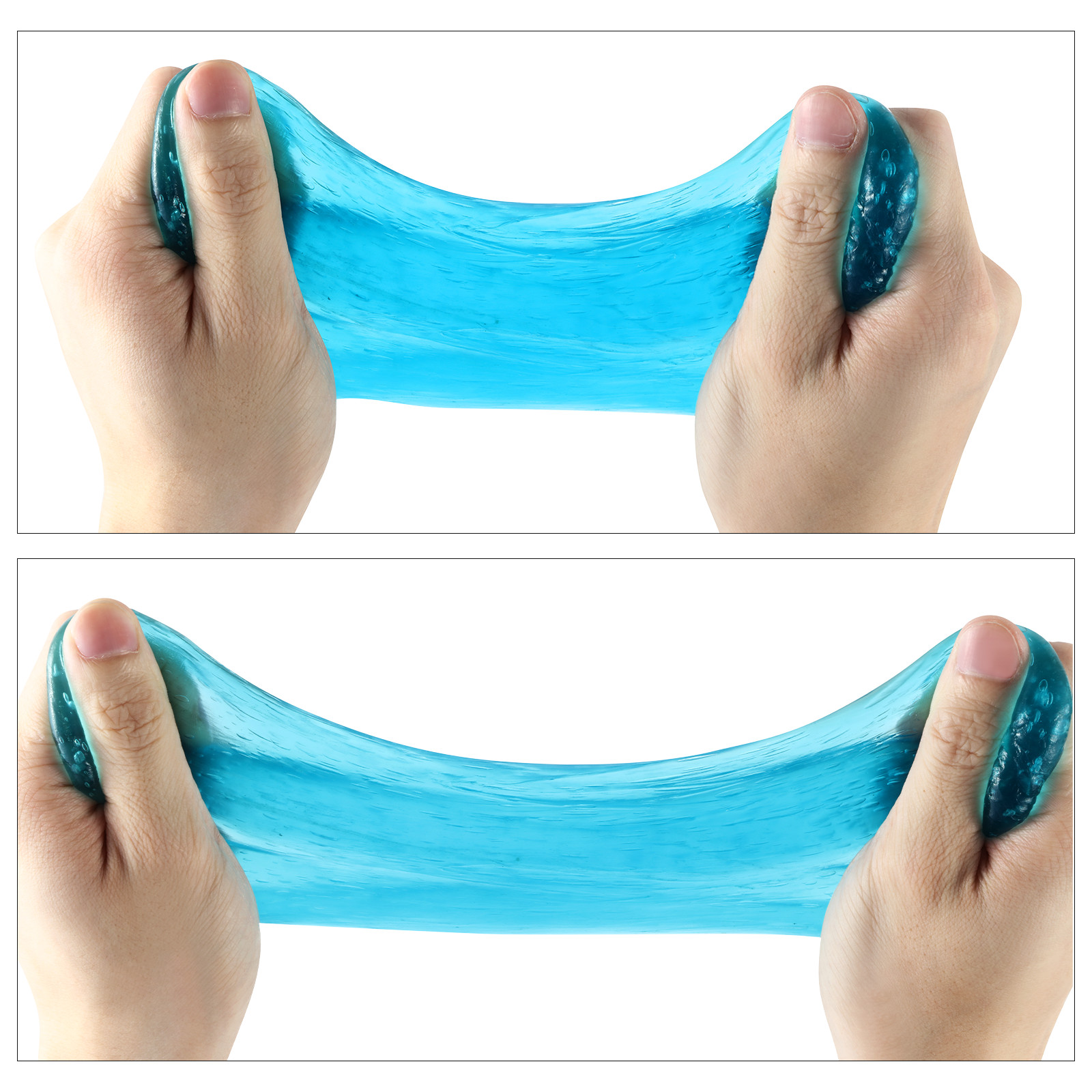 2 Piece Multi Purpose Cleaning Gel Jelly Detailing Tool Dust Car Home Keyboard