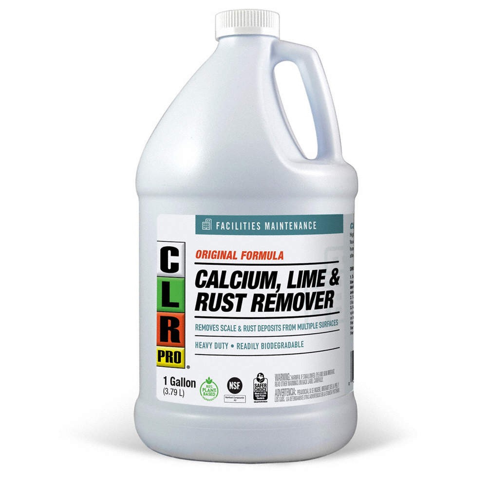 CLR PRO G-FM-CLR128-4PRO Calcium, Lime/Rust Remover,1 gal,Jug 61LV30