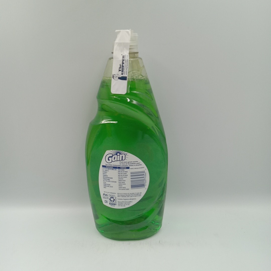 Pack of 1 Gain Ultra Liquid Dish Soap, Original Scent,38 fl oz…………….70