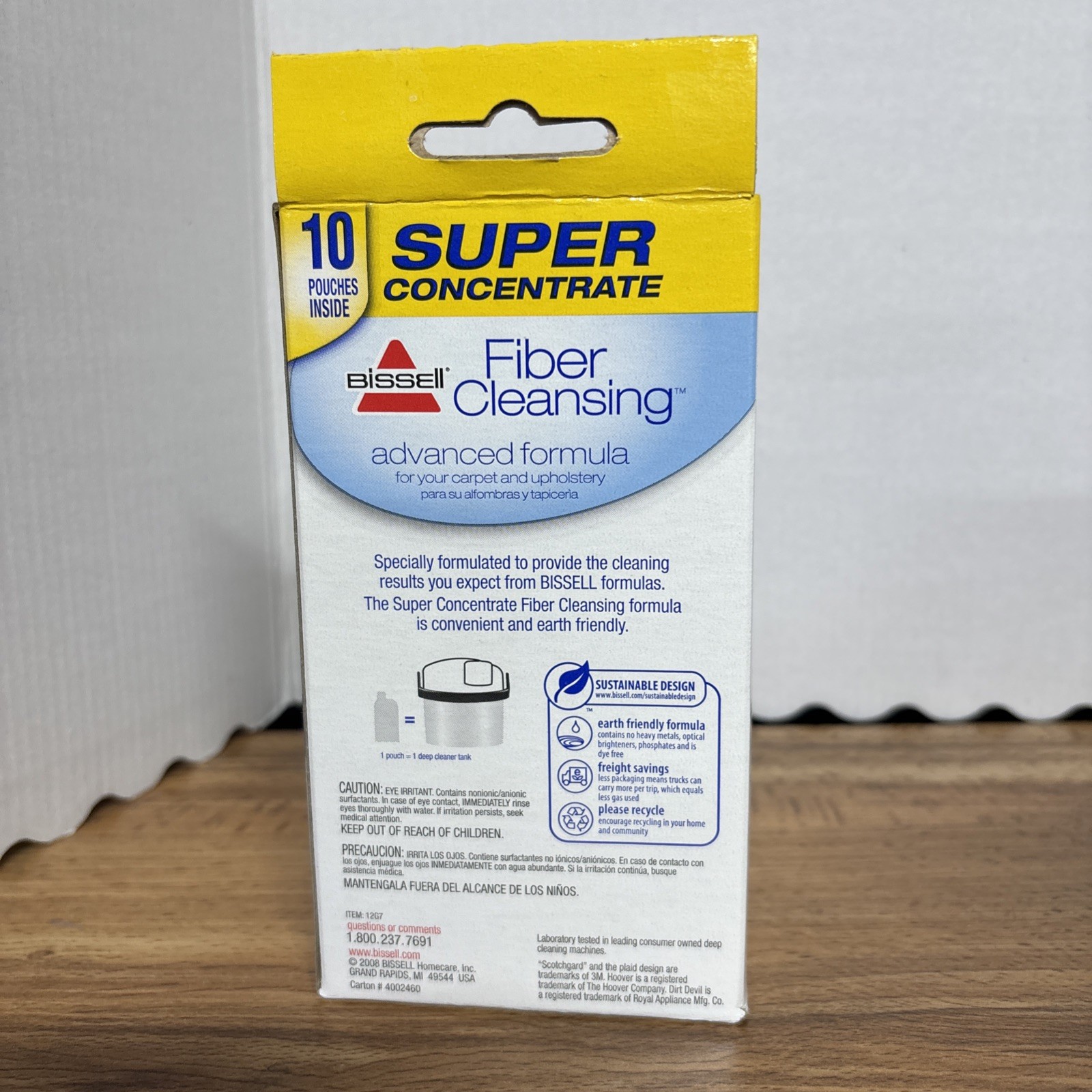 Bissell Fiber Cleansing Adv Formula 10 Pouches For Bissell Hoover Dirt Devil Etc