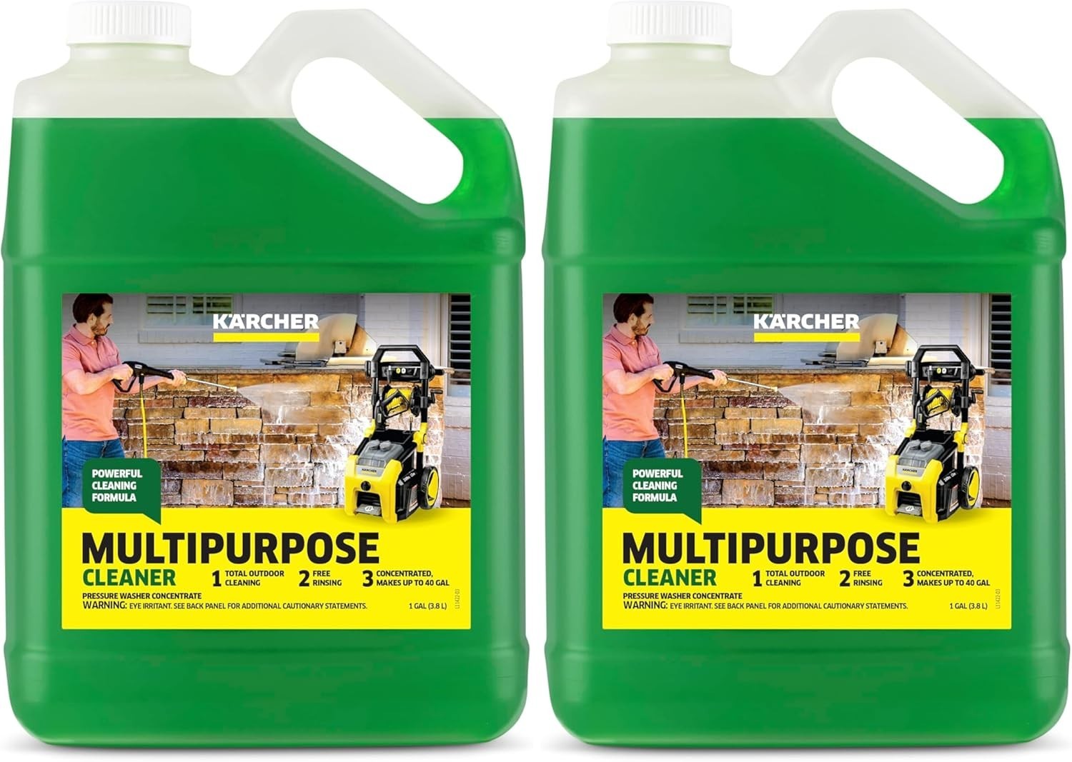 Multi Purpose Pressure Washer Detergent, Removes Dirt and Grime from Fences, …