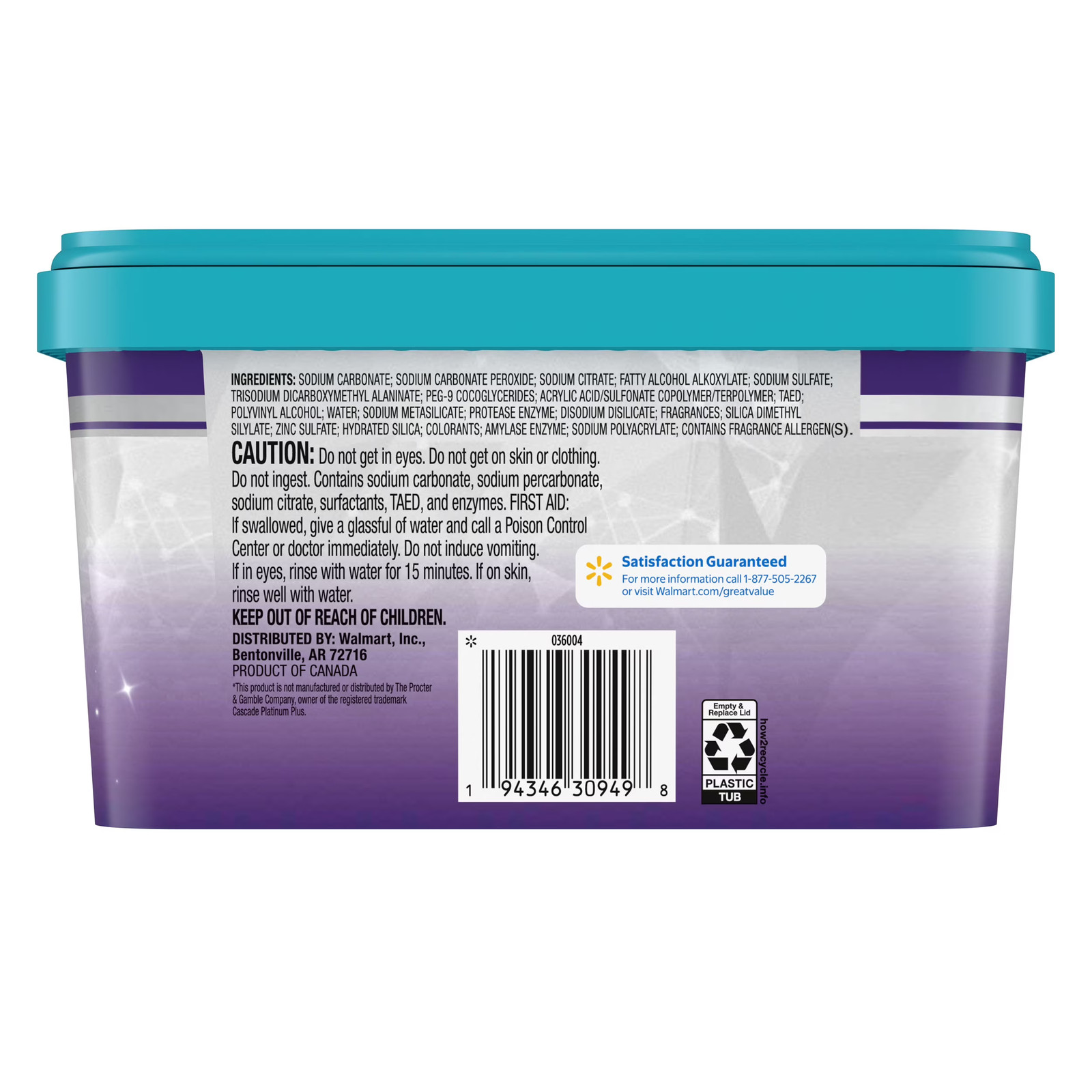 Premium Plus Dishwasher Pacs, Fresh Scent, 66 Count